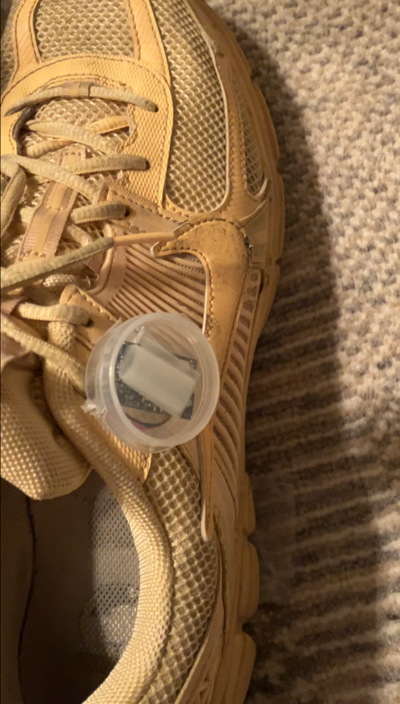 Foot-mounted IMU for footfall detection